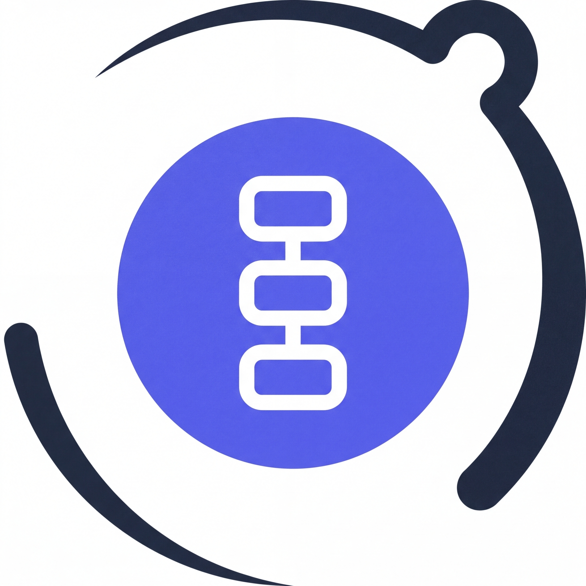 three sorting tags or badges