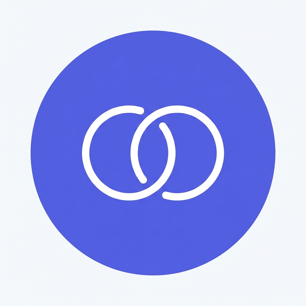 intersecting circles overlapping