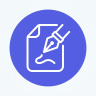 pen tool write document