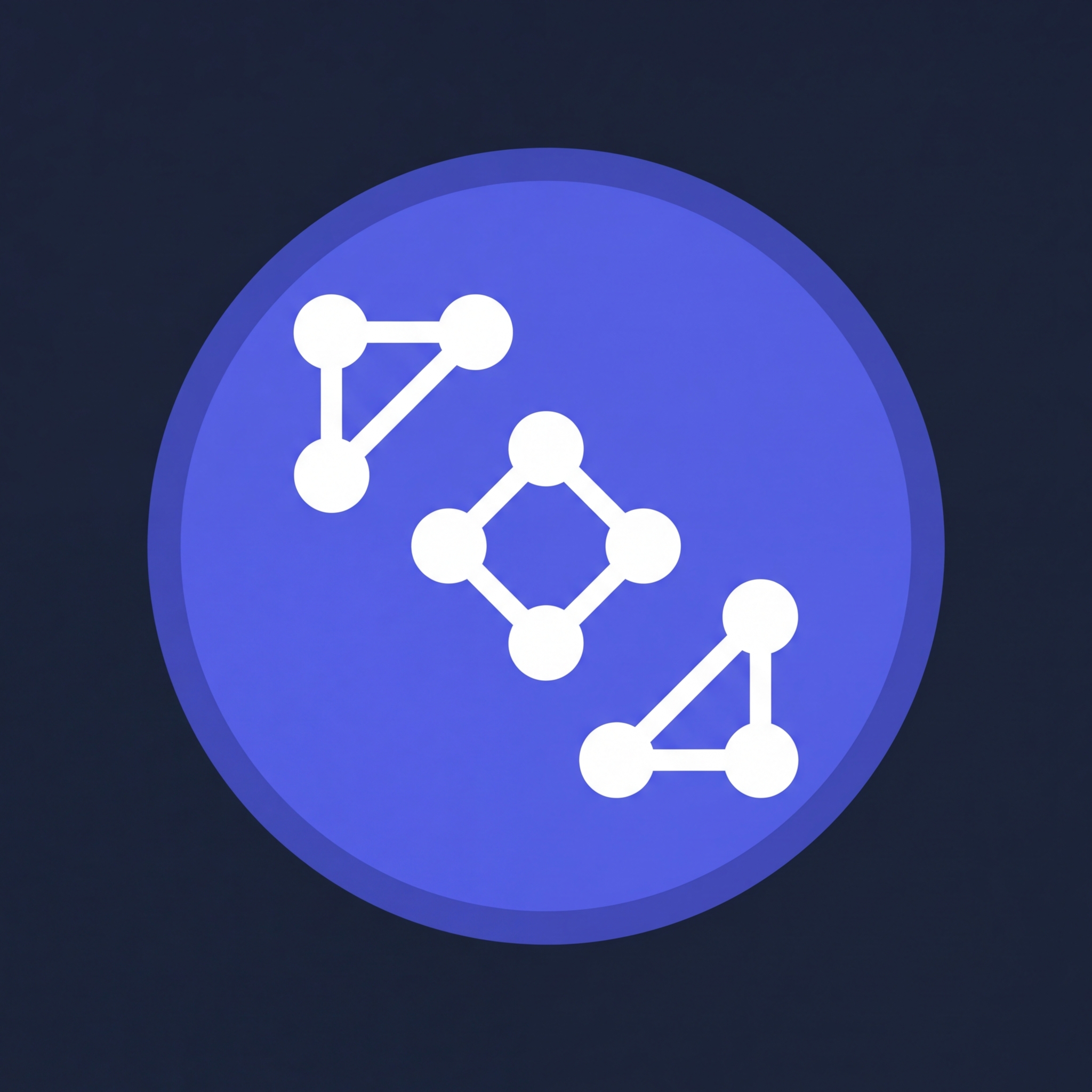 nodes connecting into organized clusters