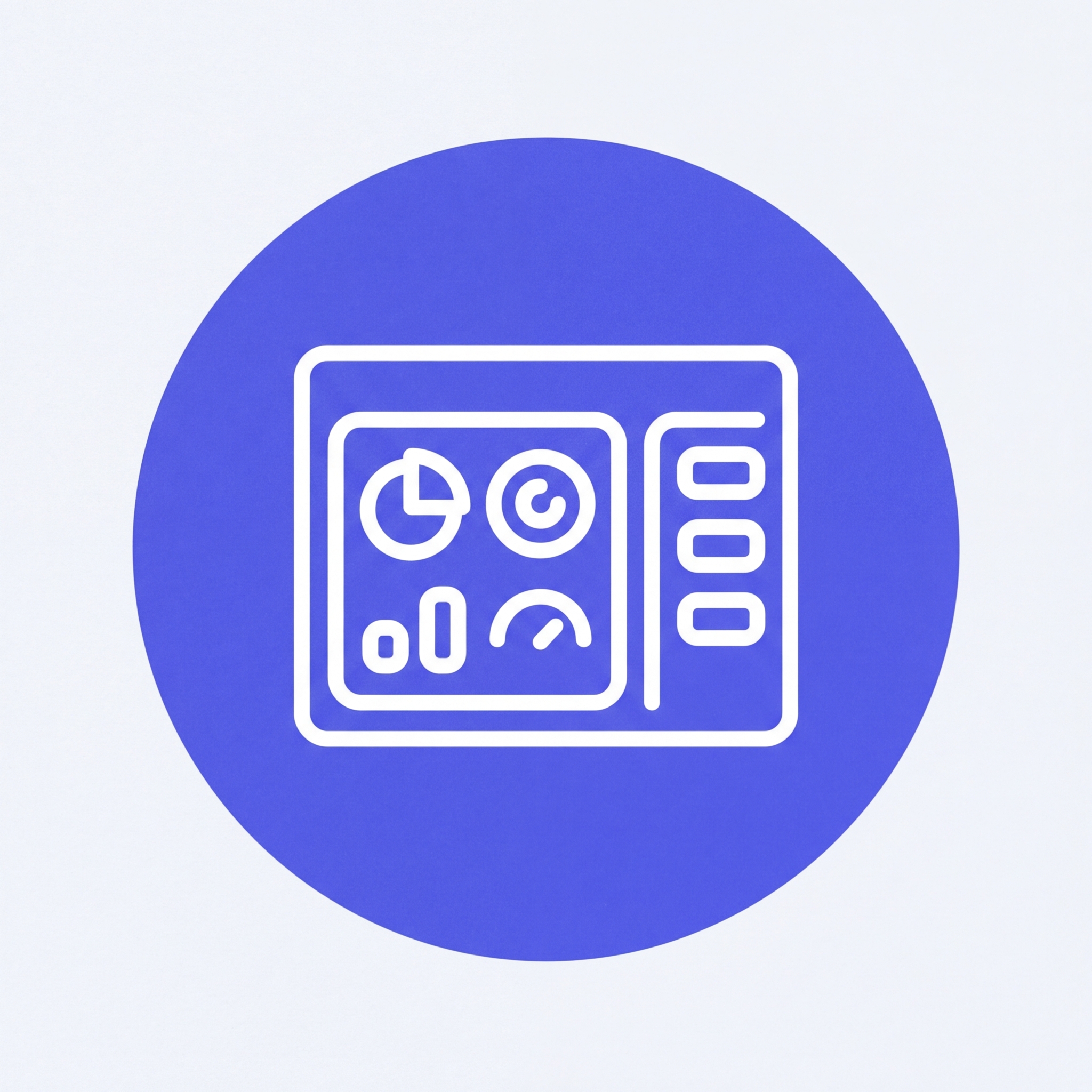 user dashboard interface layout